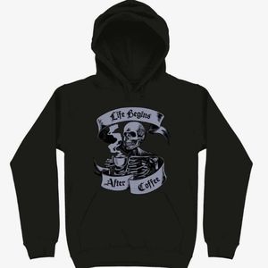 Life Begins After Coffee Hoodie